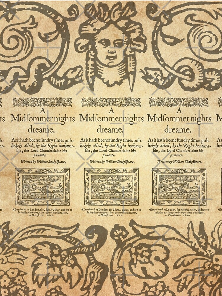 Shakespeare, A midsummer night's dream 1600 de bibliotee