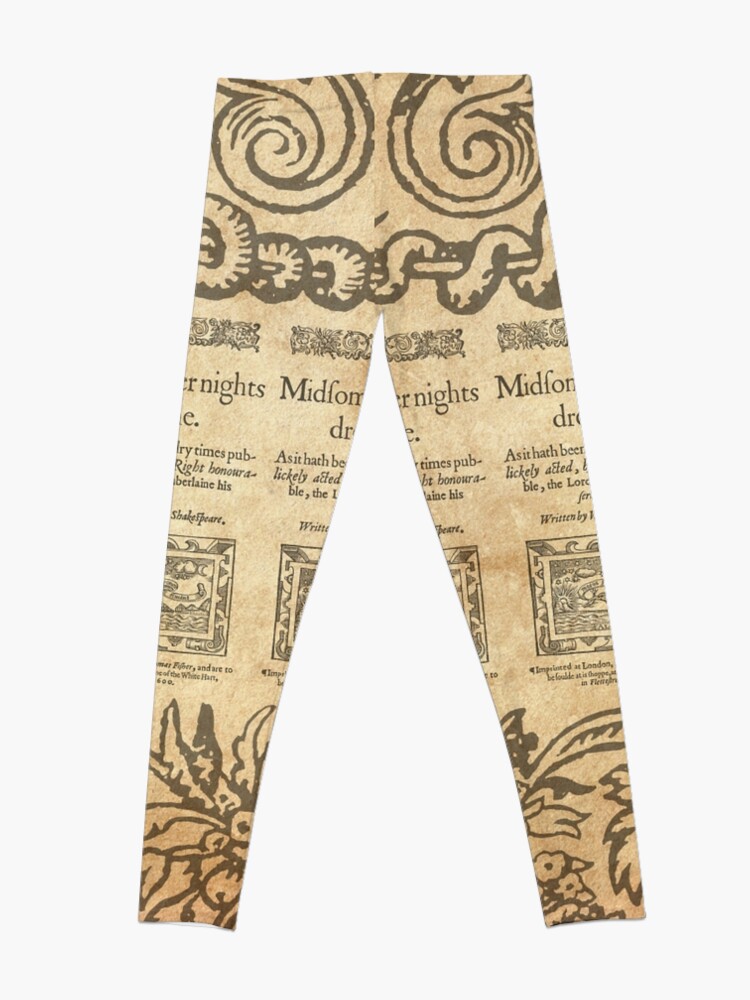 Vista alternativa de Leggings Shakespeare, A midsummer night's dream 1600