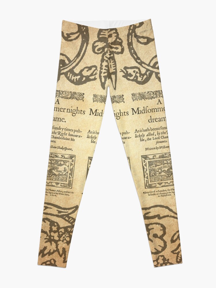Vista alternativa de Leggings Shakespeare, A midsummer night's dream 1600