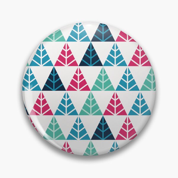 Item preview, Festive Pine Triangle Mosaic Abstract Christmas Pattern designed and sold by FlinArt.