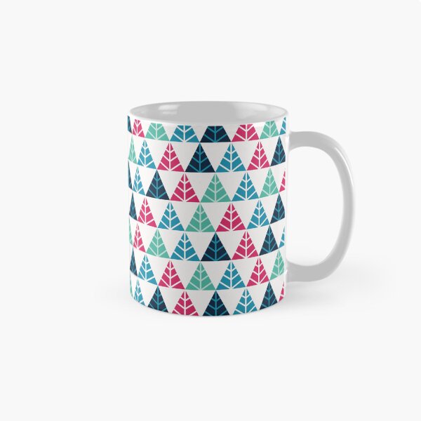 Item preview, Festive Pine Triangle Mosaic Abstract Christmas Pattern designed and sold by FlinArt.