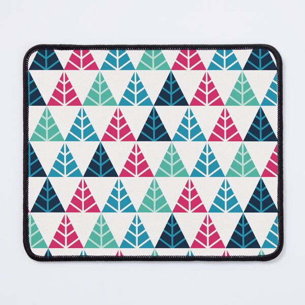 Item preview, Festive Pine Triangle Mosaic Abstract Christmas Pattern designed and sold by FlinArt.