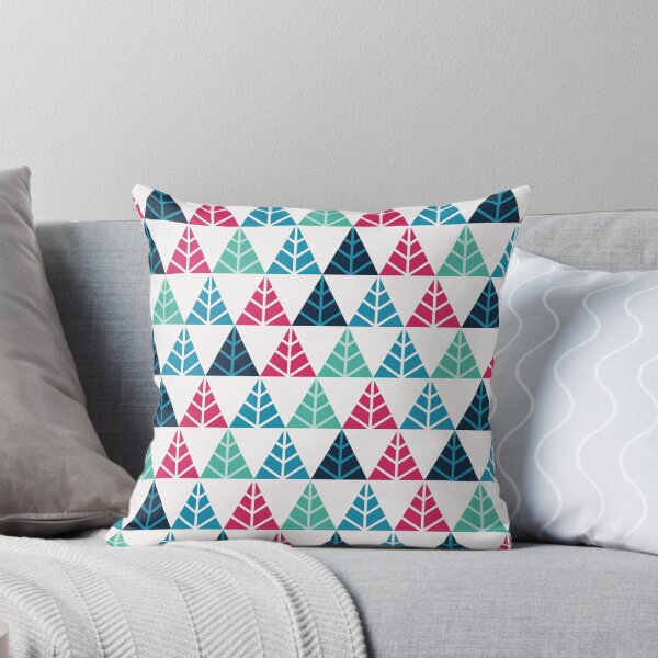 Item preview, Festive Pine Triangle Mosaic Abstract Christmas Pattern designed and sold by FlinArt.