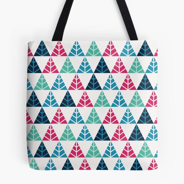 Item preview, Festive Pine Triangle Mosaic Abstract Christmas Pattern designed and sold by FlinArt.