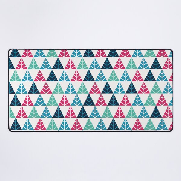 Item preview, Festive Pine Triangle Mosaic Abstract Christmas Pattern designed and sold by FlinArt.