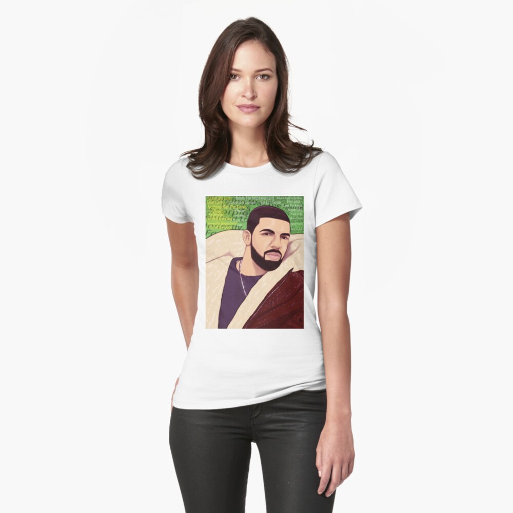 Item preview, Fitted T-Shirt designed and sold by Reflex76.
