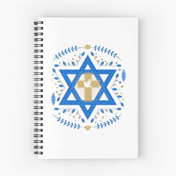 Item preview, Star of David with Cross and Dove designed and sold by ANewGlory.