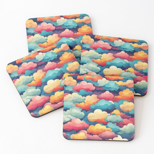 Item preview, Abstract Colorful Cloud Pattern designed and sold by calibrit.