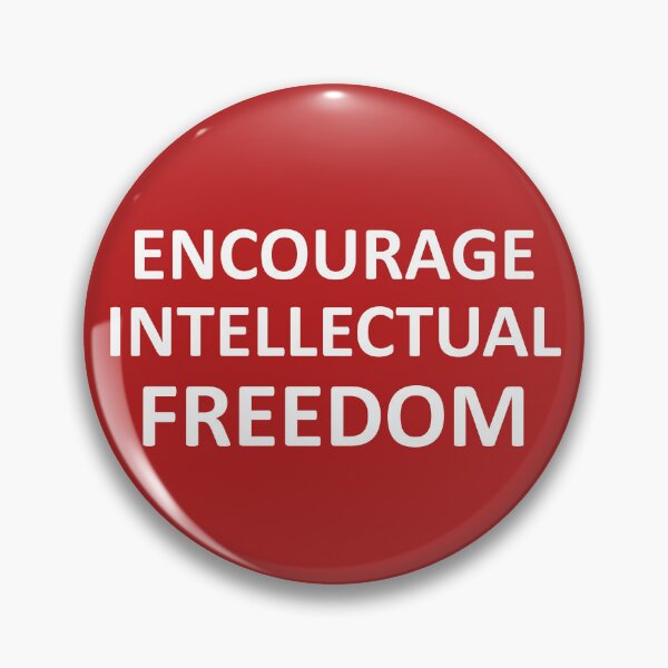 Item preview, Encourage Intellectual Freedom OG in White designed and sold by WalkingFox.