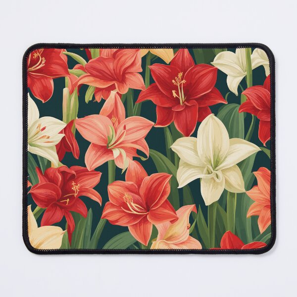 Item preview, Amaryllis Flowers Pattern designed and sold by WildlifeInc.