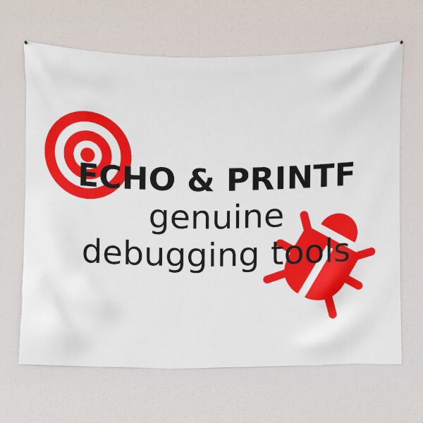 Item preview, echo printf debug tools designed and sold by yourgeekside.