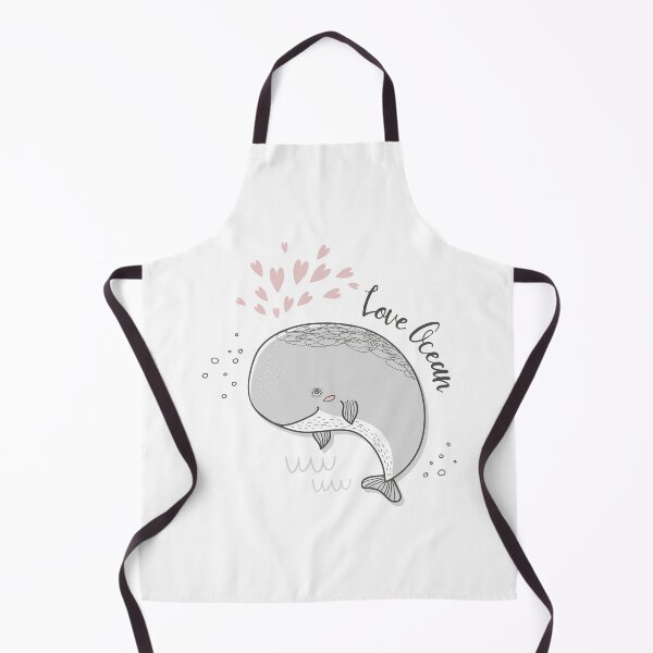 Item preview, Cute whale love ocean, gray whale portrait, love ocean designed and sold by GreyStanzione1.
