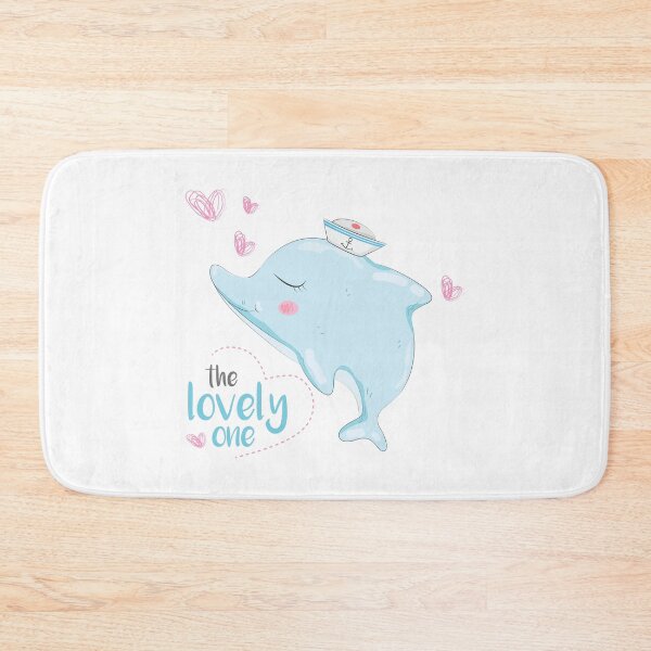 Item preview, lovely dolphin sailor, cute cartoon dolphin character, cute dolphin sailor designed and sold by GreyStanzione1.