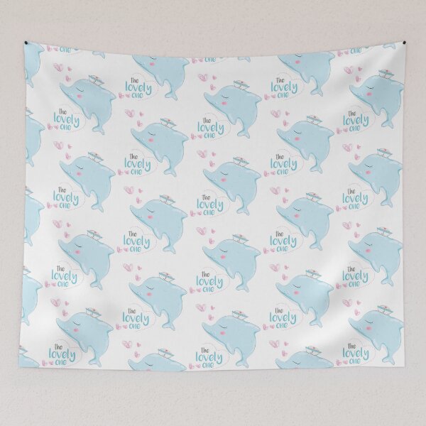 Item preview, lovely dolphin sailor, cute cartoon dolphin character, cute dolphin sailor designed and sold by GreyStanzione1.