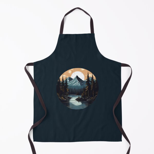 Item preview, Golden Hour Amongst the Forest River Reflection Nature Adventure designed and sold by meganohm.