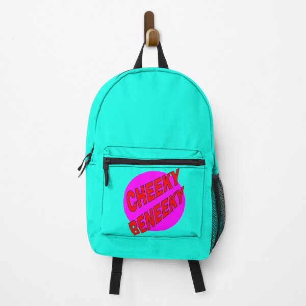 Item preview, Cheeky Beneeky, Red Bold Font on Pink Circle designed and sold by AASparksDesigns.