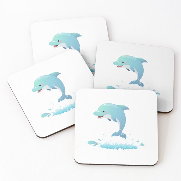 Item preview, dolphin jumping, cute dolphin jumping, funny dolphin jumping designed and sold by GreyStanzione1.