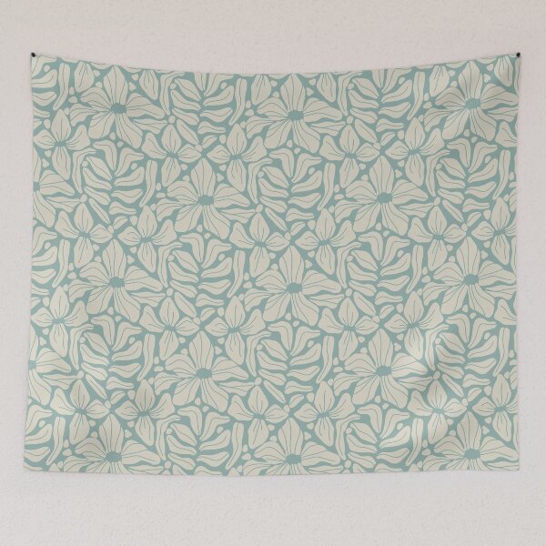 Item preview, Simple Abstract Floral Pattern designed and sold by PepperLime.