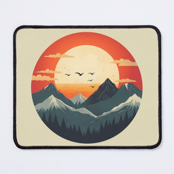 Item preview, Sunlit Horizon Circle Amongst the Forest designed and sold by meganohm.