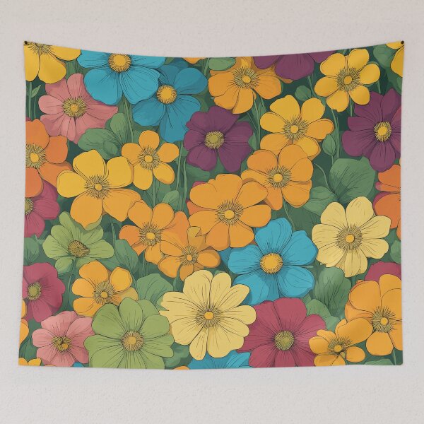 Item preview, Buttercup Flowers Pattern designed and sold by WildlifeInc.