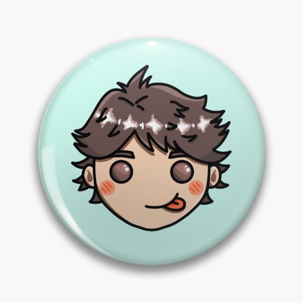 Item preview, oikawa tongue sticking out designed and sold by planet-miki.