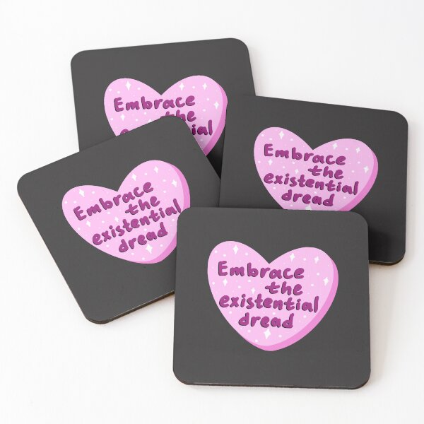 Item preview, Embrace the existential dread designed and sold by pinkyfish1010.