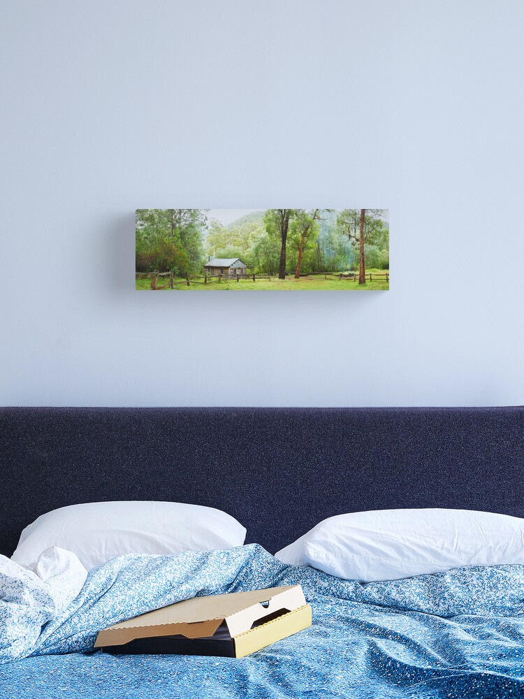 Thumbnail 2 of 3, Canvas Print, Ritches Hut, Howqua Hills, Victoria, Australia designed and sold by Chockstone.