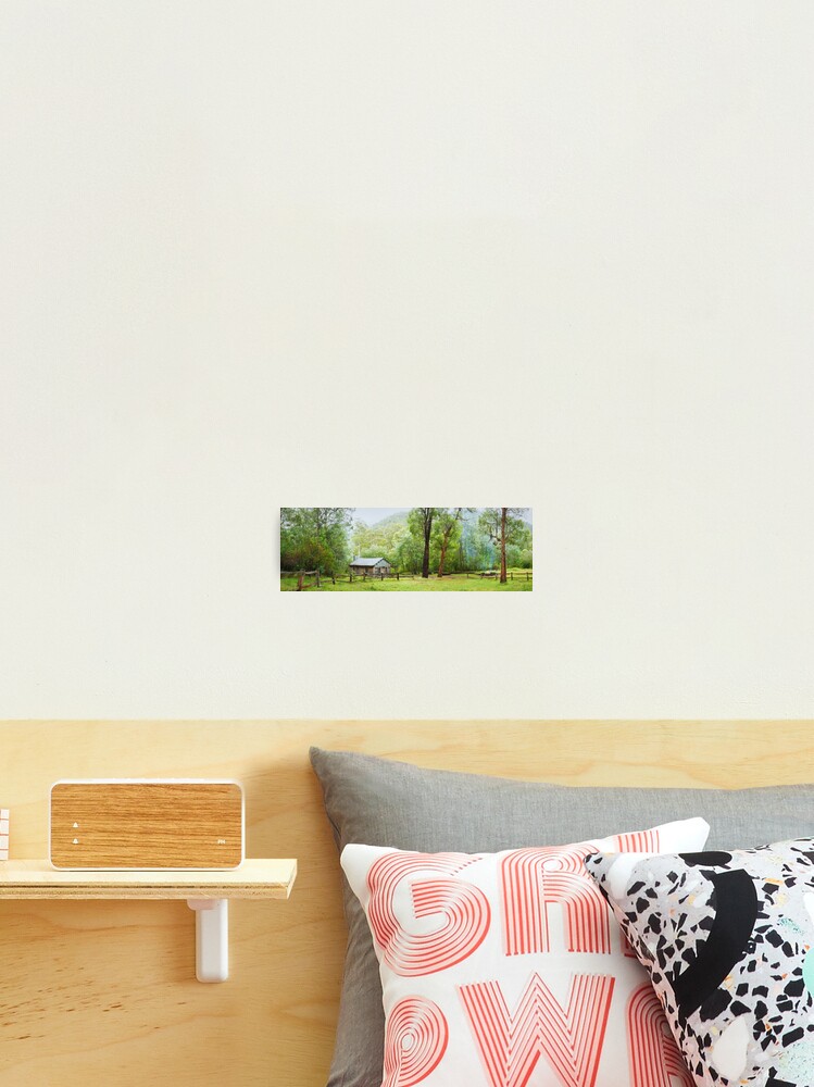 Thumbnail 2 of 3, Photographic Print, Ritches Hut, Howqua Hills, Victoria, Australia designed and sold by Chockstone.