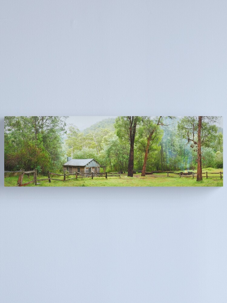 Thumbnail 1 of 3, Canvas Print, Ritches Hut, Howqua Hills, Victoria, Australia designed and sold by Chockstone.