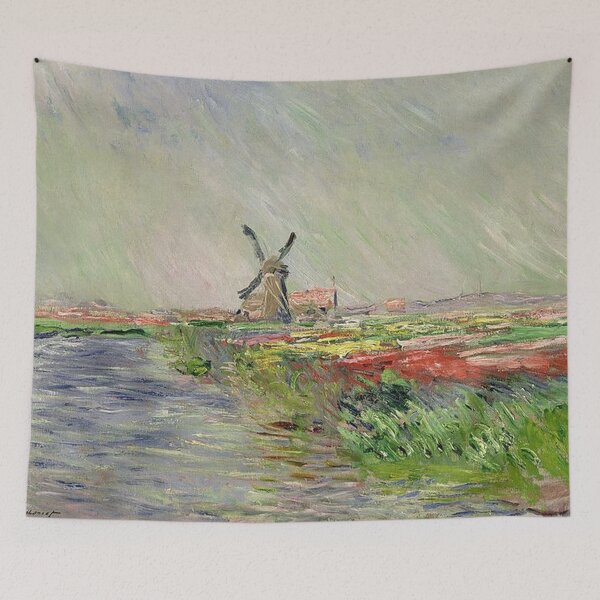 Aperçu de l'œuvre Tulipes à Hollande par Claude Monet créée et vendue par tomorrowsart.