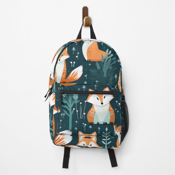 Item preview, Cute Red Fox Pattern Abstract Geometric Animals designed and sold by LynZorHome.