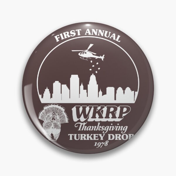 Item preview, WKRP Thanksgiving Turkey Drop designed and sold by TeeArcade84.