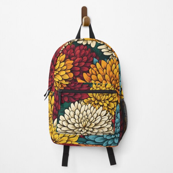 Item preview, Chrysanthemum Flowers Pattern designed and sold by WildlifeInc.