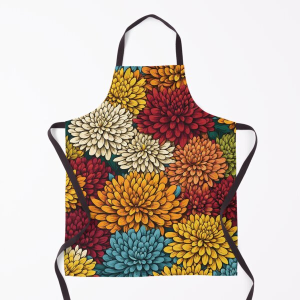 Item preview, Chrysanthemum Flowers Pattern designed and sold by WildlifeInc.