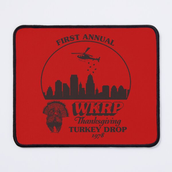 Item preview, WKRP Thanksgiving Turkey Drop designed and sold by TeeArcade84.