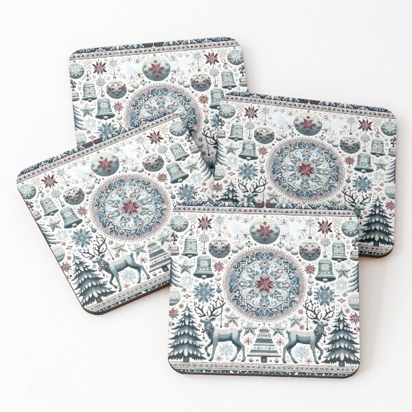 Item preview, Winter Pixel Pattern designed and sold by NeatSplash.