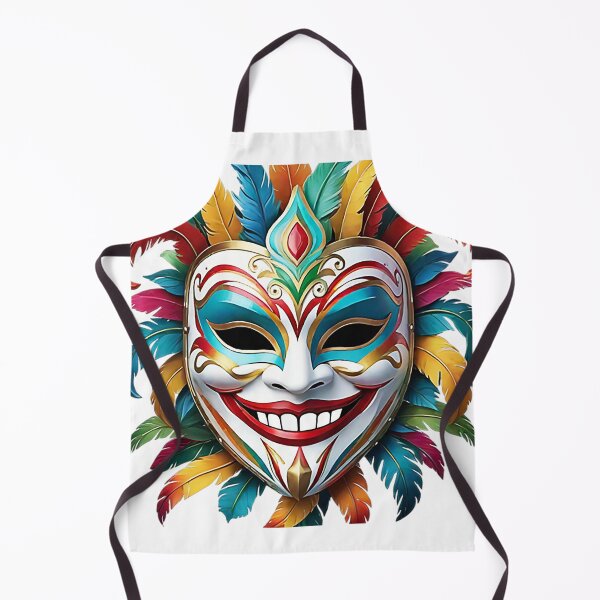 Item preview, Happy Looking Festival Mask designed and sold by likbatonboot.
