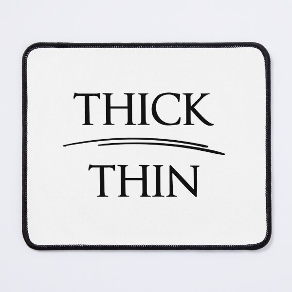 Item preview, THICK THIN The design of Antonyms designed and sold by IssaraStudio.