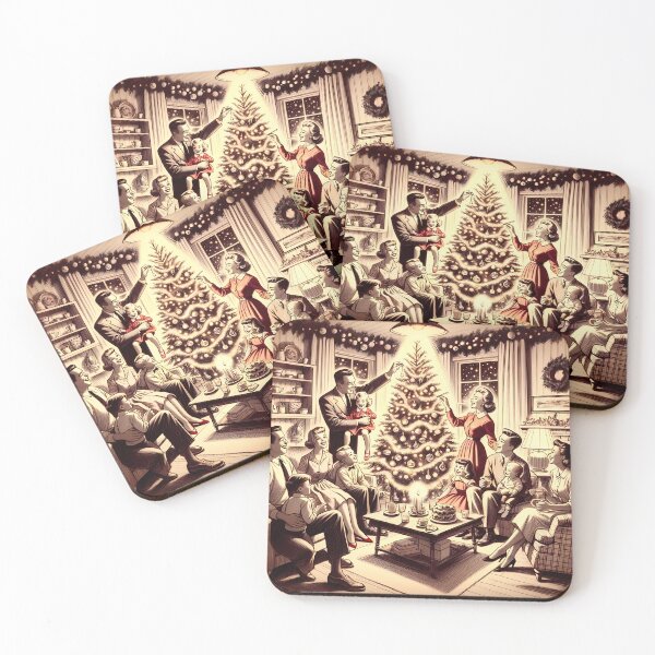 Item preview, Vintage Family Christmas designed and sold by NeatSplash.