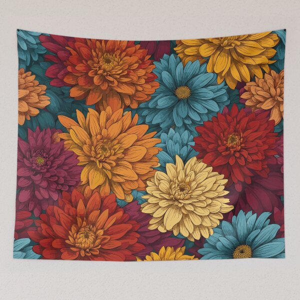 Item preview, Wild Flowers Pattern designed and sold by WildlifeInc.