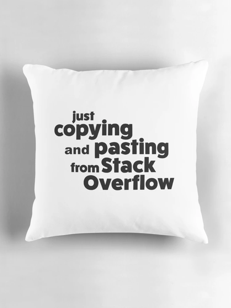 Thumbnail 3 of 4, Pillow, Stack Overflow designed and sold by KeepOnCoding.