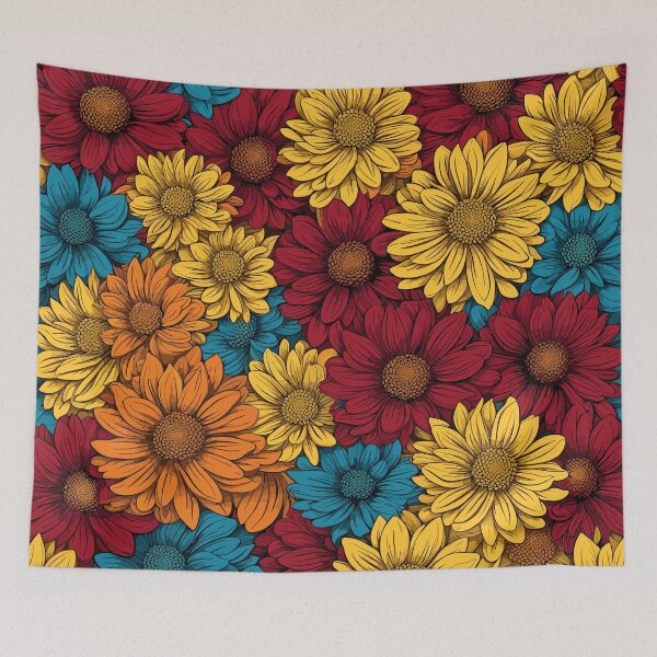 Item preview, Wild Flowers Pattern designed and sold by WildlifeInc.