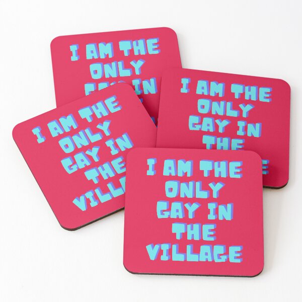 Item preview, Little Britain I am The Only Gay in the Village Bright Red Version designed and sold by beddreams.