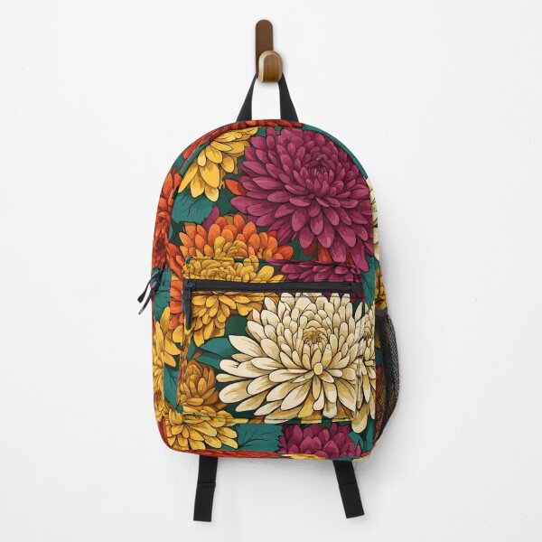 Item preview, Chrysanthemum Flowers Pattern designed and sold by WildlifeInc.
