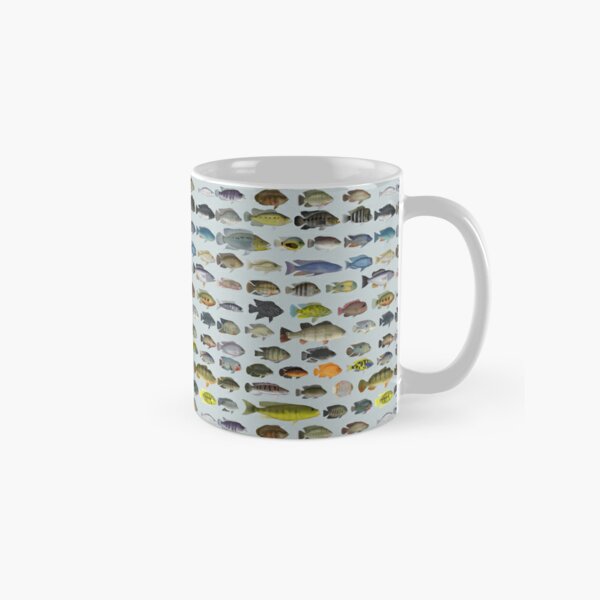 Trout Fly Fishing Coffee Mug by SFT Design Studio