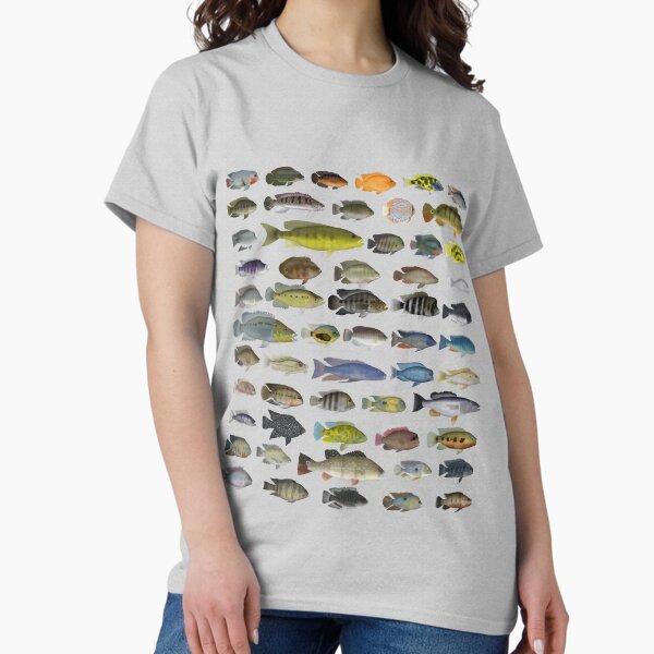 Item preview, Cichlid Group designed and sold by fishfolkart.