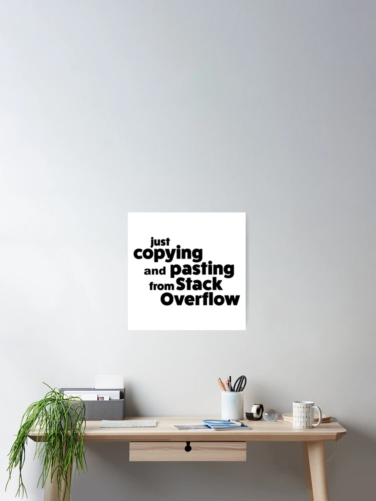Thumbnail 2 of 3, Poster, Stack Overflow designed and sold by KeepOnCoding.