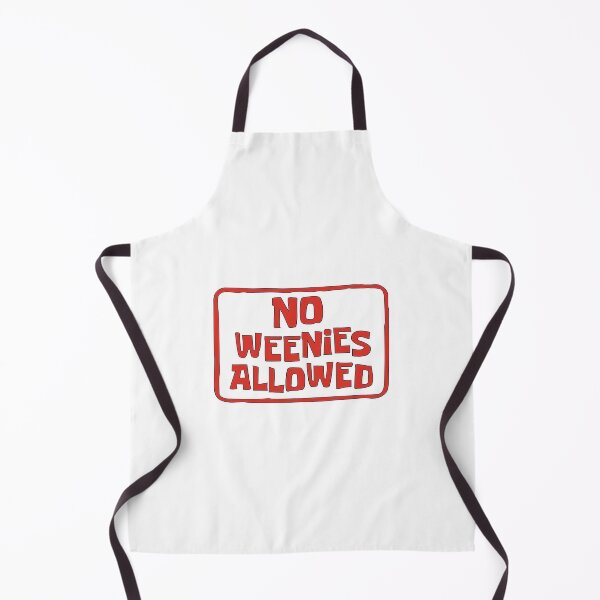 Item preview, No Weenies Allowed SpongeBob SquarePants designed and sold by mainstreammarin.