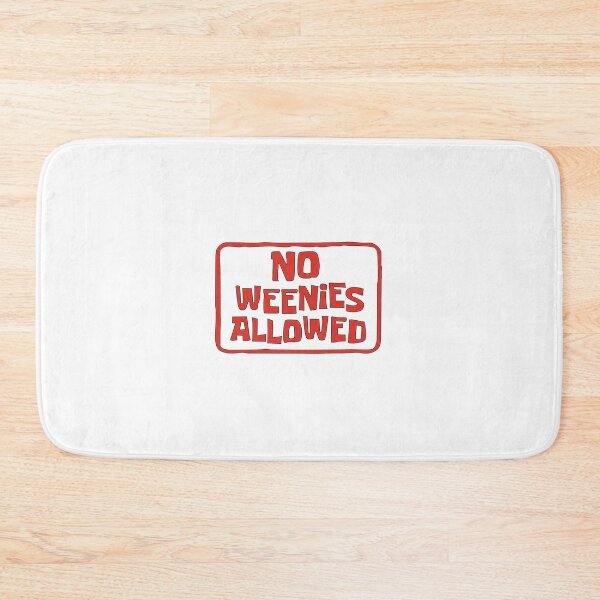 Item preview, No Weenies Allowed SpongeBob SquarePants designed and sold by mainstreammarin.