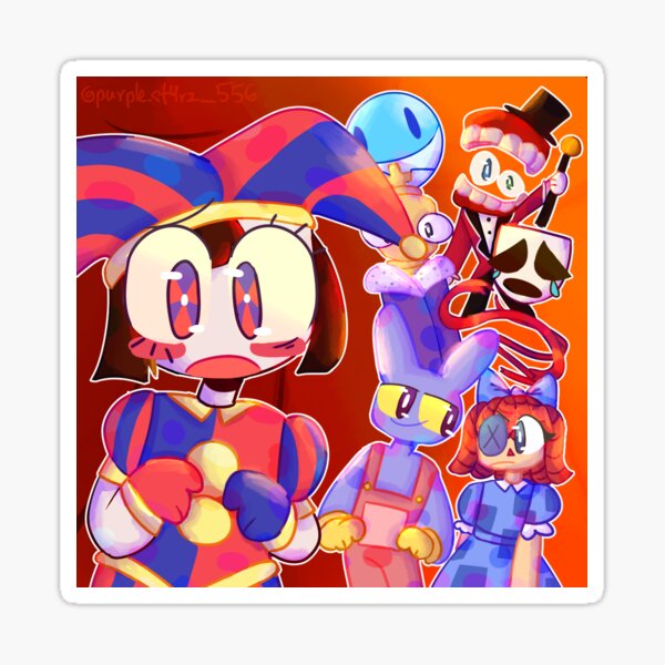 The Amazing Digital Circus Sticker